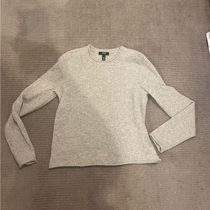 Aqua Cashmere crew neck sweater